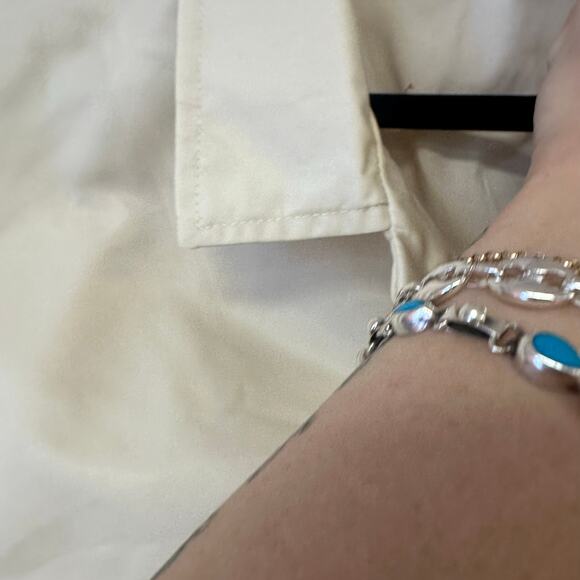 Fear of God Essentials Coaches Jacket in Egg Shell Size Large - Picture 7 of 10